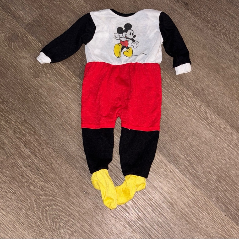 Vintage Mickey Mouse sleeper Disney by Jog Togs